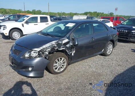 2010 Toyota Corolla S from USA, damaged, VIN 2T1BU4EE0AC423869